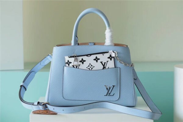 LV Marelle Epi Bleu Nuage Blue For Women, Women¡¯s Handbags, Shoulder And Crossbody Bags 9.8in/25cm LV M59486