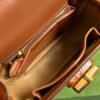 gg Bamboo 1947 Crocodile Top Handle Bag Red For Women, Women’s Bags 10.2in/26cm gg