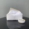 FI First Medium White Fox Fur Bag For Woman 32.5cm/13in