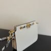 FI Touch White with Snakeskin Detail Bag For Woman 19cm/7.5in