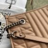 gg Marmont Medium Tote Bag Brown For Women 10.2in/26.5cm gg