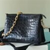LV Coussin PM High Shiny Alligator Black For Women,  Shoulder And Crossbody Bags 10.2n/26cm LV?