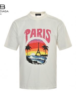 Balenciaga Paris Sunset T-Shirt