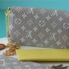 LV Pochette Felicie Monogram Empreinte Pink/ Beige/ Yellow For Women,  Shoulder And Crossbody Bags 21cm/8.3in LV M81359