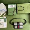 gg Ophidia Belt Bag Beige And Blue gg Supreme Canvas For Men 9in/22cm gg 674081 96IWN 4076