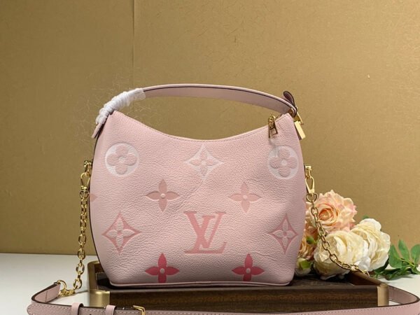 LV Marshmallow Hobo Bag Monogram Empreinte Pink For Women,  Shoulder And Crossbody Bags 9.4in/24cm LV M45697