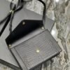YSSL Gaby Satchel Bag In Black With Gold Toned Hardware For Women 10.2in/26cm YSl 695724DZEUW1000