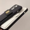 LOEWE iPhone Case With Card Holder Black-QBK240603