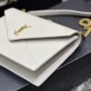 YSSL Gaby Chain Bag White With Gold Hardware For Women 10.4in/27cm YSL