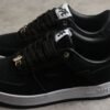 BAPE STA Low-Top Black Suede Sneakers