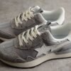 BAPE STA Runner Sneakers in Grey and White