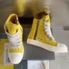 7._7_e78aa940-cf11-40ac-820d-168eed389439 Rick Owens Yellow High-Top Sneakers