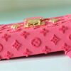LV Petite Malle Tufted Fluo Pink For Women,  Shoulder And Crossbody Bags 7.9in/20cm LV M20745