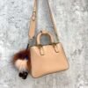 FI Medium FF Tote Shoulder Pink Bag For Woman 38cm/15in