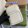 gg Embossed Mini Bag White gg Embossed For Men 6.7in/17cm gg?