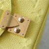 LV Micro Metis Monogram Empreinte Yellow For Women, Women¡¯s Handbags, Shoulder And Crossbody Bags 5.5in/14cm LV M81407