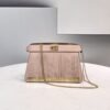FI Peekaboo Small Iseeu Pochette Pink Bag For Woman 21cm/8in