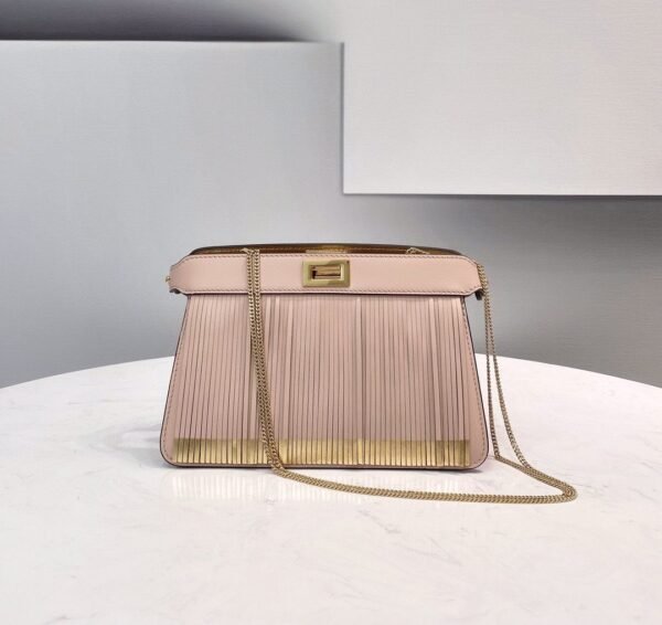 FI Peekaboo Small Iseeu Pochette Pink Bag For Woman 21cm/8in