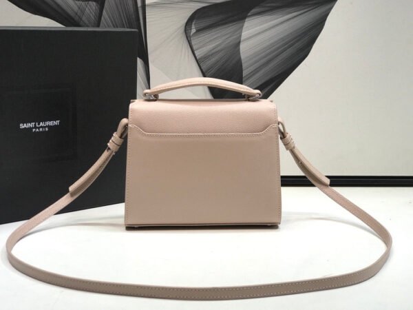 7219c396 YSSL Cassandra Medium Top Handle Bag Beige For Women 9.6in/24.5cm YSL ?