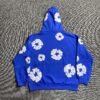 DENIM TEARS COTTON WREATH HOODIE DEEP BLUE