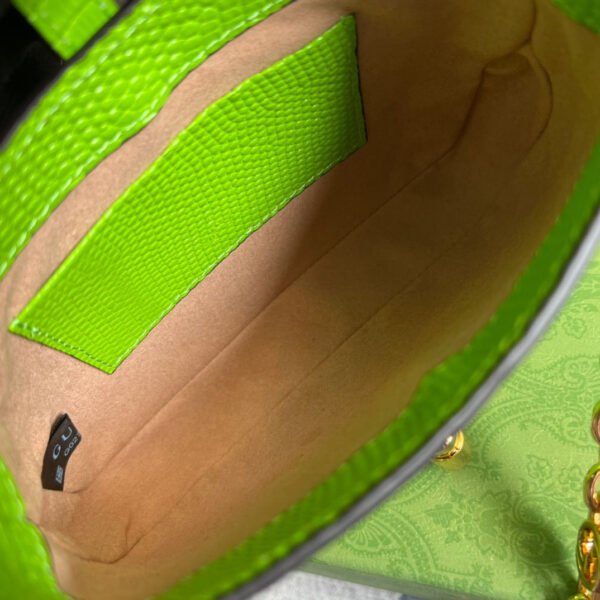 gg Jackie 1961 Lizard Mini Bag Yellow For Women, Women’s Bags 7.5in/19cm gg ?