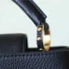 72631762 LV Capucines Mini Taurillon Black For Women, Shoulder And Crossbody Bags 21cm/8.3in LV