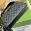 gg Shoulder Bag With Interlocking G Black gg Supreme Canvas For Women? 9.6in/24.5cm gg 703468 92THF 1000