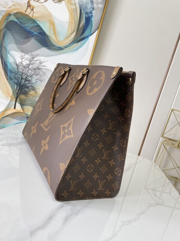 LV OnTheGo GM Tote Bag Monogram And Monogram Reverse Canvas For Women, Women¡¯s Handbags 16.1in/41cm LV M44576