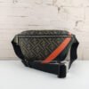 FI Belt Bag Khaki/Orange For Men, Men’s Bags 18.1in/46cm FF 7VA434