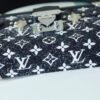LV Petite Malle Monogram Jacquard Denim Navy Blue For Women,  Shoulder And Crossbody Bags 7.9in/20cm LV?
