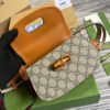 gg Bamboo 1947 Jumbo gg Small Top Handle Bag Brown For Women, Women’s Bags 8.3in/21cm gg