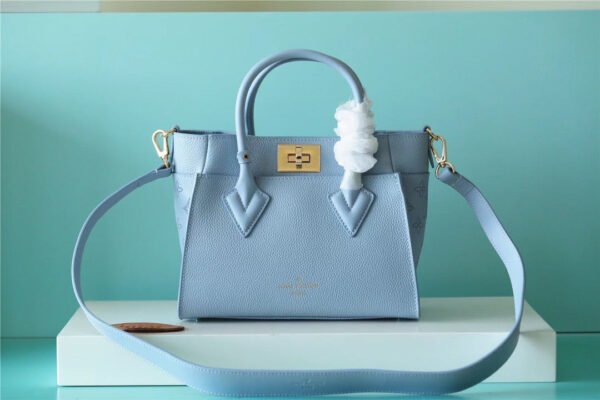 7445ed26 LV On My Side PM Mahina Bleu Nuage Blue For Women, Shoulder And Crossbody Bags 25cm/9.8in LV M59432