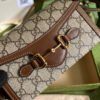 gg Horsebit 1955 Mini Bag Beige For Women, Women’s Bags 7.1in/18cm gg ???699296 92TCG 8563