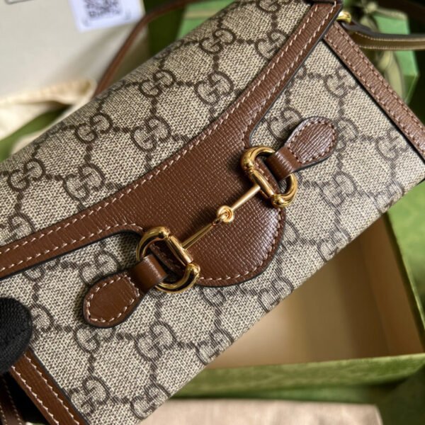 gg Horsebit 1955 Mini Bag Beige For Women, Women’s Bags 7.1in/18cm gg ???699296 92TCG 8563
