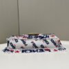 FI x FILA Mania Beaded Baguette Multicolour Bag For Woman 26cm/10in