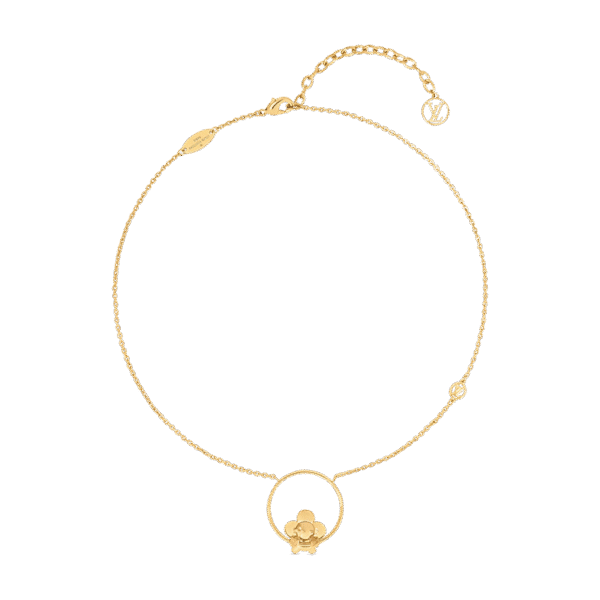 18K Louis Vivienne Swinging Necklace
