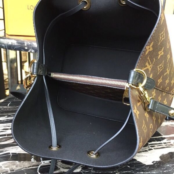 750011556056196-pic-40502-1556056408 LV NeoNoe MM Bucket Bag Monogram Canvas Black For Women, Women¡¯s Handbags, Shoulder And Crossbody Bags 10.2in/26cm LV M44020