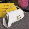 FI Baguette Nappa White For Women, Handbags, Shoulder And Crossbody Bags 10.6in/27cm FF 8BR600A72VF15AO