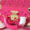 LV Valisette Tresor Monogram Empreinte Pink For Women, Women¡¯s Bags, Shoulder And Crossbody Bags 9.4in/24cm LV