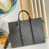 LV Sac Plat Horizontal Zippe Monogram Eclipse For Men, Bags, Shoulder And Crossbody Bags 15.4in/39cm LV M45265