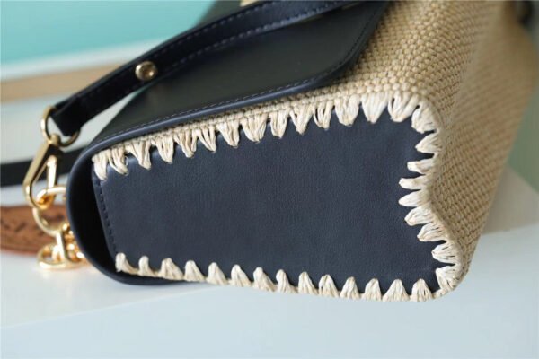 LV Twist MM Raffia Black For Women,  Shoulder And Crossbody Bags 9.1in/23cm LV?