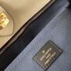 LV On My Side MM Tote Bag Monogram Canvas Navy Blue For Women,  Shoulder Bags 12in/31cm LV M55933