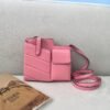 FI Bustine 2 Pockets Mini Pink Bag For Woman 16cm/6in