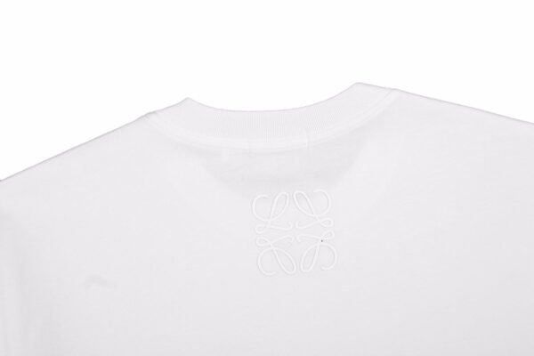 76757b5f Loewe Embroidered Logo T-Shirt (White)