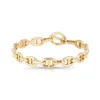 18K Chaine D'ancre H Bracelet