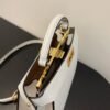 FI Peekaboo ISeeU Petite White Small Bag For Woman 20cm/8in