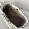 FI Small FF Tote Shoulder White Bag For Woman 30cm/12in