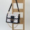 LV Dauphine MM Game On Monogram Canvas White For Women,  Shoulder Bags 9.8in/25cm LV M57463