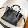 78d8e0b5 LV On My Side PM Tote Bag Monogram Canvas Black For Women, Shoulder Bags 9.8in/25cm LV M57728