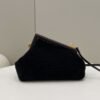 FI First Small Black Mink Bag For Woman 26cm/10in